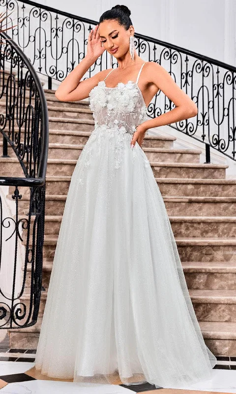 Bridesmaid wedding dress with matching design -J'Adore Dresses J24001 - Floral Scoop Prom Dress Bridesmaid wedding dress with matching design -J'Adore Dresses J24001 - Floral Scoop Prom Dress