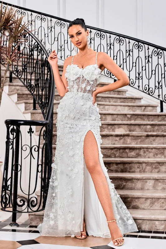 Wedding dress with cap sleeves for delicate touch -J'Adore Dresses J24002 - Applique Trumpet Prom Dress Wedding dress with cap sleeves for delicate touch -J'Adore Dresses J24002 - Applique Trumpet Prom Dress