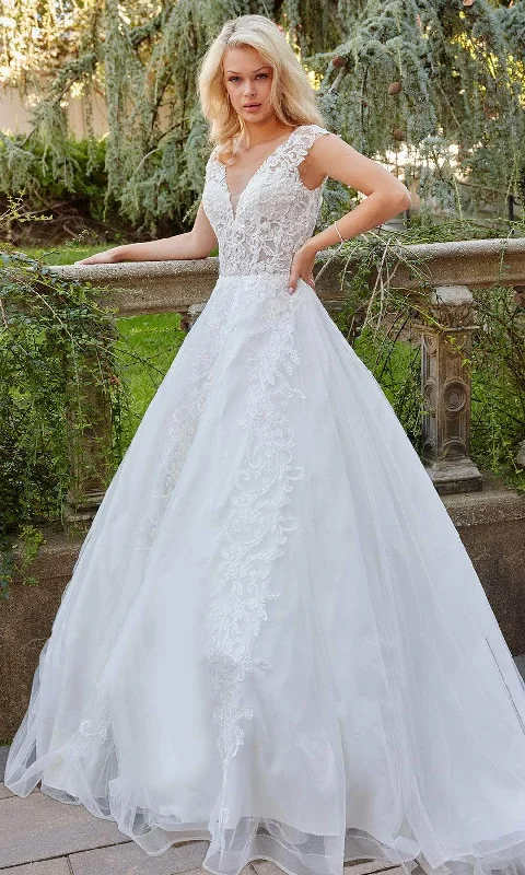 Wedding dresses with open back for elegance -Jovani Bridal JB07633 - Bridal Gown