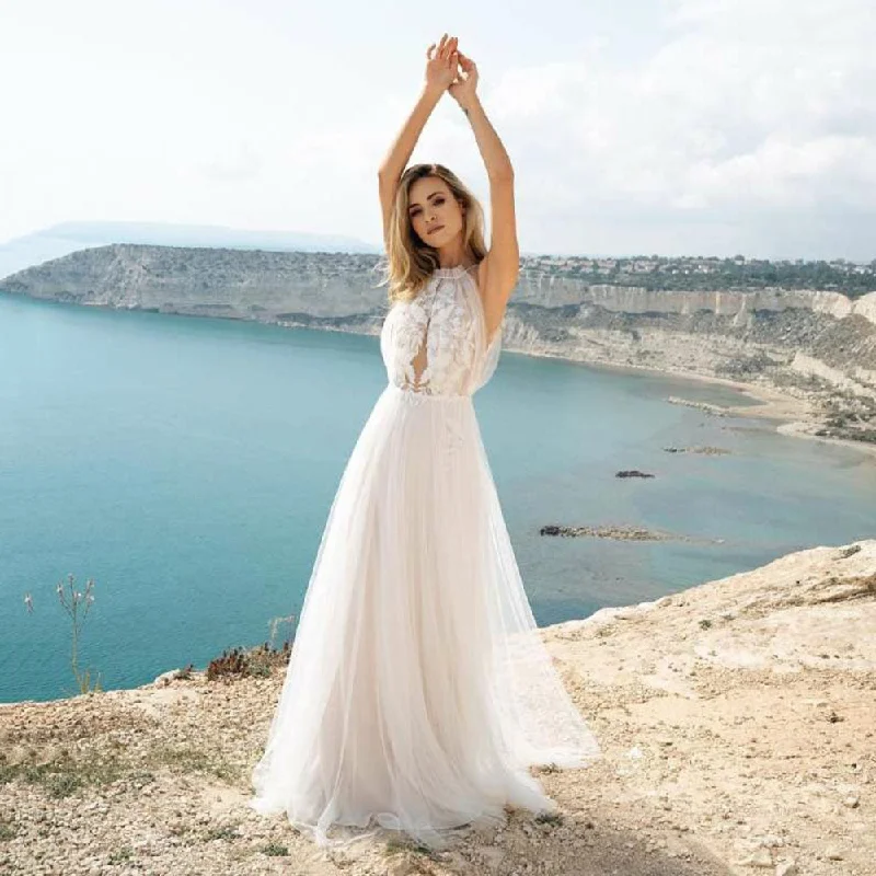 Cinessd Back to school outfit Lace Appliqued Wedding Dresses For Women 2022 Customize Made White Llusion Back Beach Vintage Bridal Gowns Vestidos De Novia Cinessd Back to school outfit Lace Appliqued Wedding Dresses For Women 2022 Customize Made White Llusion Back Beach Vintage Bridal Gowns Vestidos De Novia