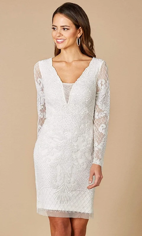 Lace wedding dress for classic wedding look -Lara Dresses 51052