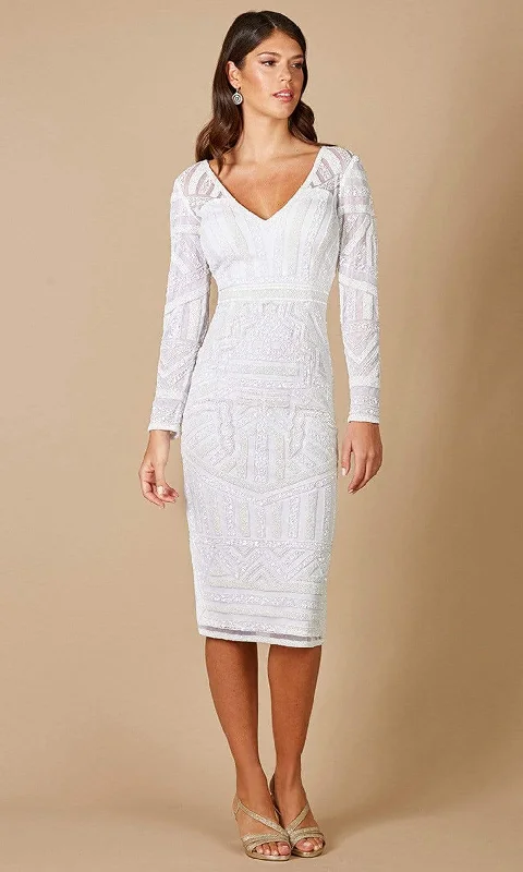Wedding dress with flattering empire waist -Lara Dresses 51076