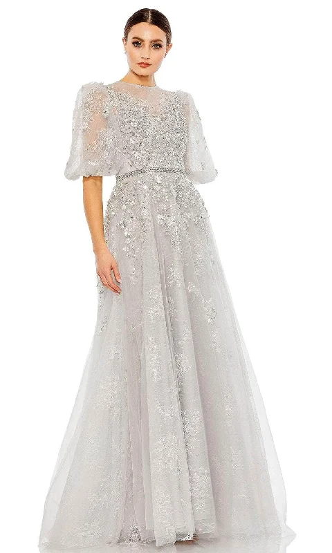 Wedding dress with sparkling crystal bodice -Mac Duggal 20445 - A-Line Evening Gown Wedding dress with sparkling crystal bodice -Mac Duggal 20445 - A-Line Evening Gown