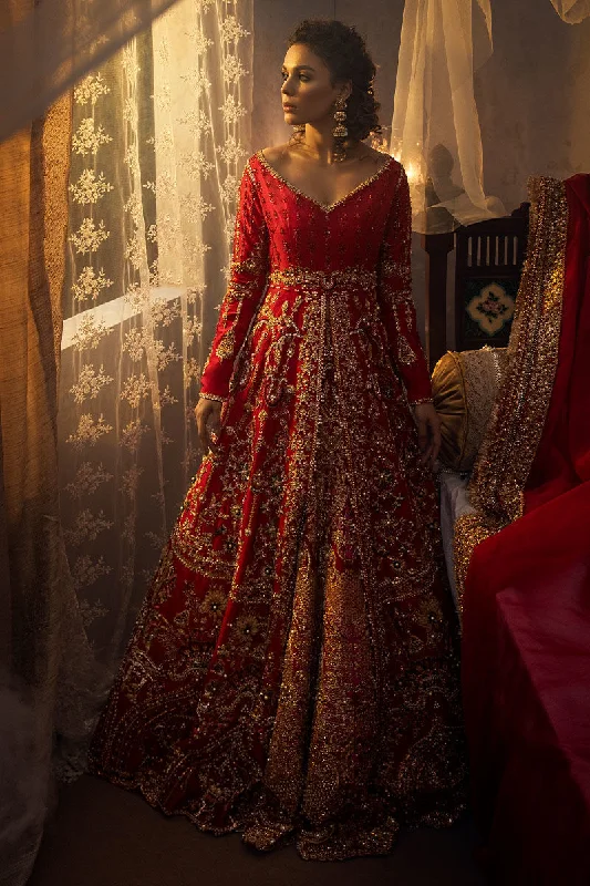 Best wedding dresses for beach wedding -Red Pakistani Bridal Dress In open shirt frock Style Best wedding dresses for beach wedding -Red Pakistani Bridal Dress In open shirt frock Style