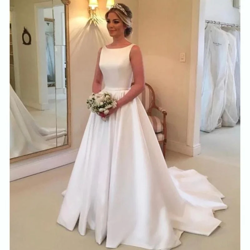 Cinessd Back to school Robe De Mariee Vestido Boho Wedding Dress Satin Longue Robe De Soiree Simple Robe De Soiree Bride To Be Cinessd Back to school Robe De Mariee Vestido Boho Wedding Dress Satin Longue Robe De Soiree Simple Robe De Soiree Bride To Be