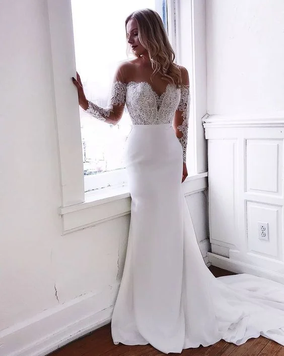 Sexy white Wedding Dress Chiffon Mermaid Prom Dress Long Evening Dress Lace Formal Gowns Cheap Prom Gowns cg6512 Sexy white Wedding Dress Chiffon Mermaid Prom Dress Long Evening Dress Lace Formal Gowns Cheap Prom Gowns cg6512