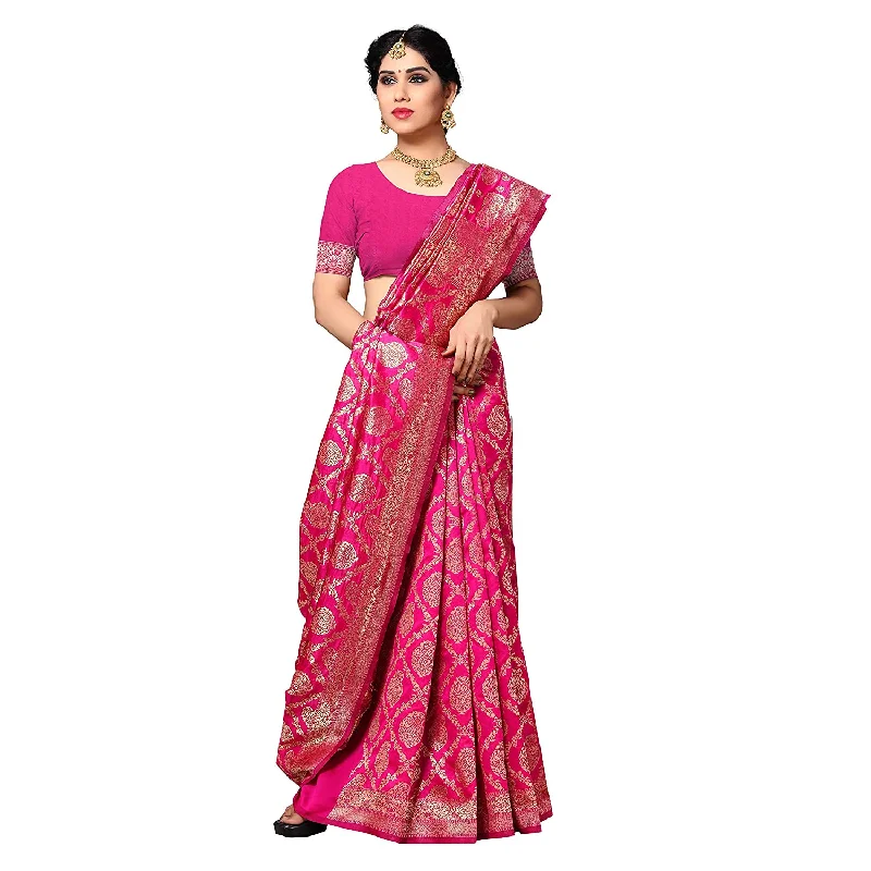 Women's Kanjivaram Saree With Blouse Piece Indian Sari Traditional Saree Wedding Dress Handmade Famous Actress Style Party Wear Free Size Ethenic Wear Clothes Women's Kanjivaram Saree With Blouse Piece Indian Sari Traditional Saree Wedding Dress Handmade Famous Actress Style Party Wear Free Size Ethenic Wear Clothes